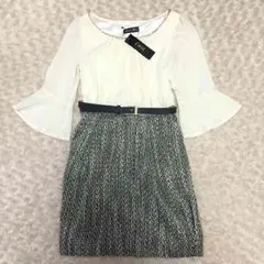 新品タグ付き 綺麗めワンピース