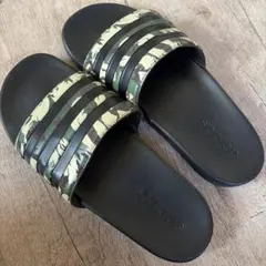 アディダス 迷彩柄　サンダル　２６cm