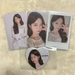 LE SSERAFIM kazuha カズハ トレカ 缶バッジセット