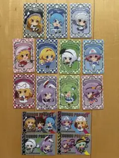 東方プロジェクト トレーディング コネクトメタリックカード