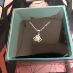 ネックレス レディース ハート クラウン