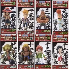 ONEPIECEワーコレ　白ひげ海賊団17体セット　セミコンプリート ONEPIECEワーコレ 白ひげ海賊団17体セット セミコンプリート ONE