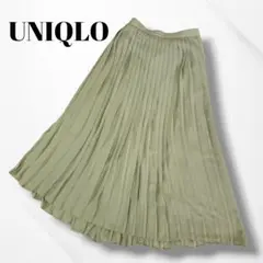 UNIQLO/ユニクロ/シフォンプリーツロングスカートのサムネイル