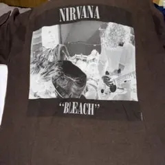 NIRVANA Tシャツ ブラック 渦巻き L - メルカリ