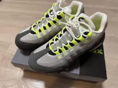 NIKE エアマックス　ビックバブル　ネオン　イエロー　グラデ　26㎝
