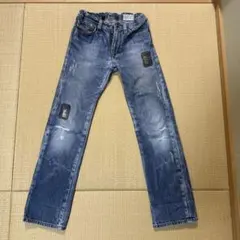 DIESEL VIKER K SP4ダメージ加工デニムパンツ 10Y