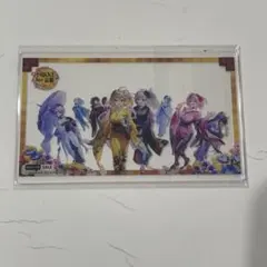 勝利の女神NIKKE in 京都 スタンプラリー特典クリアカード