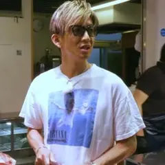 キムタク着　ニルヴァーナ ネバーマインドGIANTブランドUSA製TシャツLのサムネイル