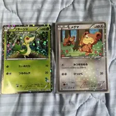 ポケモンカード ツタージャ ヒメグマ 2枚セット