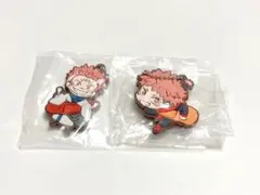 呪術廻戦　キャラばんちょうこうラバーマスコット　虎杖悠仁、両面宿儺