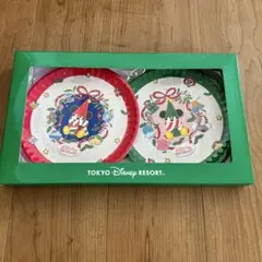 東京ディズニーリゾート　40周年　クリスマス　　リルリンリン　プレート2枚のみ