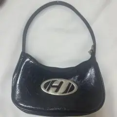 HJロゴ クレイジーエナメル ハンドバッグ