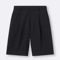GU バミューダショーツ ハーフパンツ　ブラック　Mのサムネイル