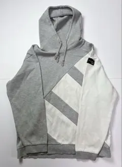 adidas EQUIPMENT 切替デザイン スウェット グレー×ホワイト