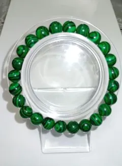 マラカイト風ブレスレット