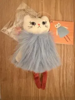 KALDI モコネコ ベージュ ぬいぐるみ マスコット ハロウィン
