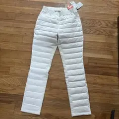 ダウン使用 ホワイトパンツ