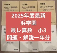2026年最新】浜学園 最高レベル特訓 算数の人気アイテム - メルカリ