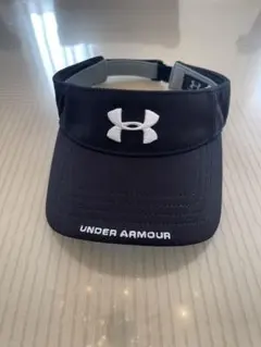 UNDER ARMOUR ブラック サンバイザー ゴルフ
