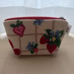 フェイラー　ストロベリーフィールドプティ ポーチ