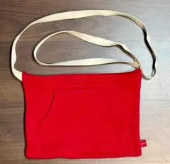 ループウィラー BEAMS JAPAN 別注 カンガルー サコッシュ レッド