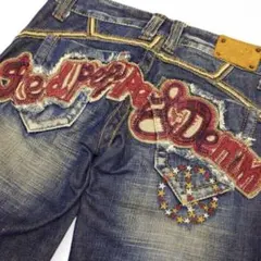 レッドペッパー26 ブーツカットフレアパンツY2K