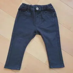 BREEZE ダークグレー ゴムウエストパンツ ボトムス 90