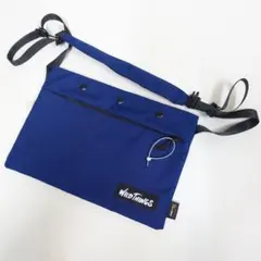 WILDTHINGS ワイルドシングス　B5サコッシュ　ブルー　新品のサムネイル