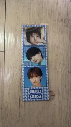 志賀李玖 ICEx FRESHest 会員特典 3cut card