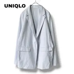 【ユニクロ】Lサイズ　UVカットジャージージャケット　大きいサイズ　フォーマルのサムネイル