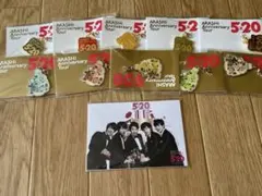 嵐Anniversary Tour 5×20 ピンバッチ10個セット＆写真
