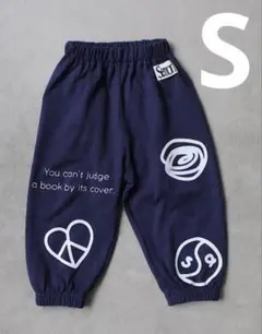 新品　semon セモンアパートメント　ペイントプリントパンツ　S 90cm