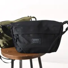 新品 SOBIA ショルダーバッグ ブラック