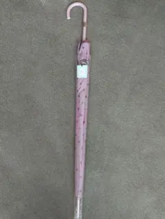 ランバン　ピンク 水玉模様 長傘　カバー付き