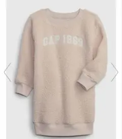 GAP 1969 アーチロゴ ボア スウェットワンピース