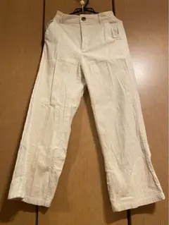 GU コーデュロイ ストレートパンツ