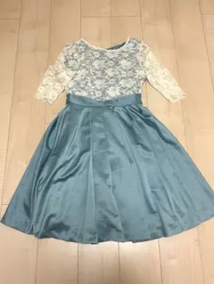 axes femme レースワンピース 結婚式　お呼ばれドレス　ミントグリーン