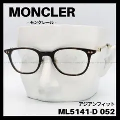 MONCLER ML0071 52N サングラス ハバナ ハーフリム - メルカリ