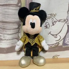 ディズニーランド　マジカルミュージックワールド　ミッキー　ぬいぐるみバッジ