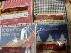 きゃの様専用　一番くじ コメダ珈琲 F賞 ジャガードタオル 4種類
