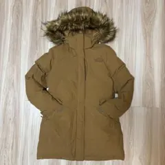 人気ブラウン☆ノースフェイス　ウインドストッパー　レディースM