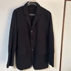 無印　ジャケット 黒　3ボタン