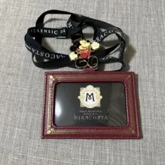 ディズニー ミラコスタ パスケース ミッキーマウス カードホルダー