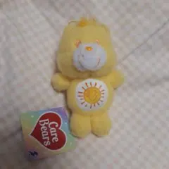 Care Bears ケアベア 羊毛フェルト風マスコット 2 イエロー