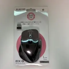 エレコム(ELECOM) マウス ワイヤレス L 黒 M-XGL10DBBK