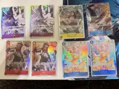 ワンピースカード　サンジ　ゾロ　レベッカ　エネル　ギン　神の島の冒険　8枚セット