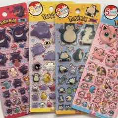 ポケモン 5サイズシールセット 韓国
