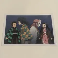 鬼滅の刃 ランダムブロマイド 初期版 冨岡義勇 錆兎 禰豆子 炭治郎