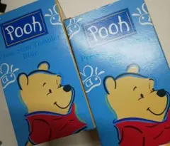 プレスステムタンブラー Pooh ブルー ２個セット