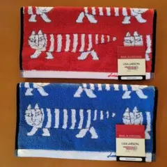 ☆新品・未使用☆リサラーソン ハンドタオル セット 綿100% マイキー 丸眞